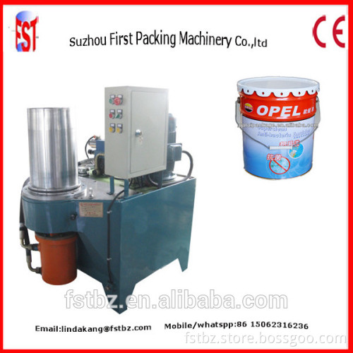15L 25 liter Steel Barrel Conical Pail Taper Tin Can Making Machine